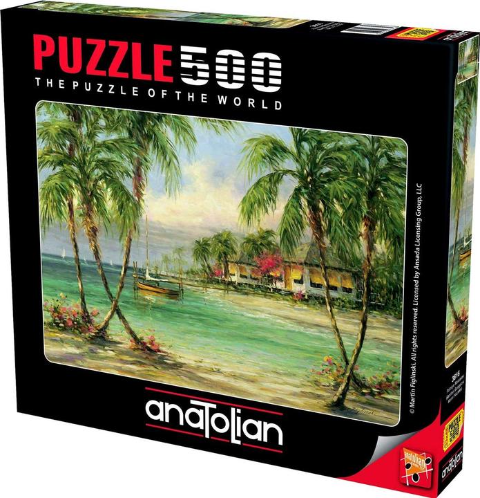 Anatolian 3616 puzzle de 500 pièces. Afternoon in the bungalows par Martin Figlinski (500 pièces)