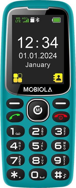 Produktbild Gsm-Telefon Mobiola Mb4120 4g-Telefon Für Senioren Türkis