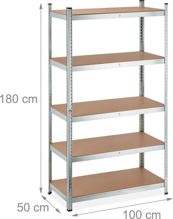 Produktbild Relaxdays Schwerlastregal