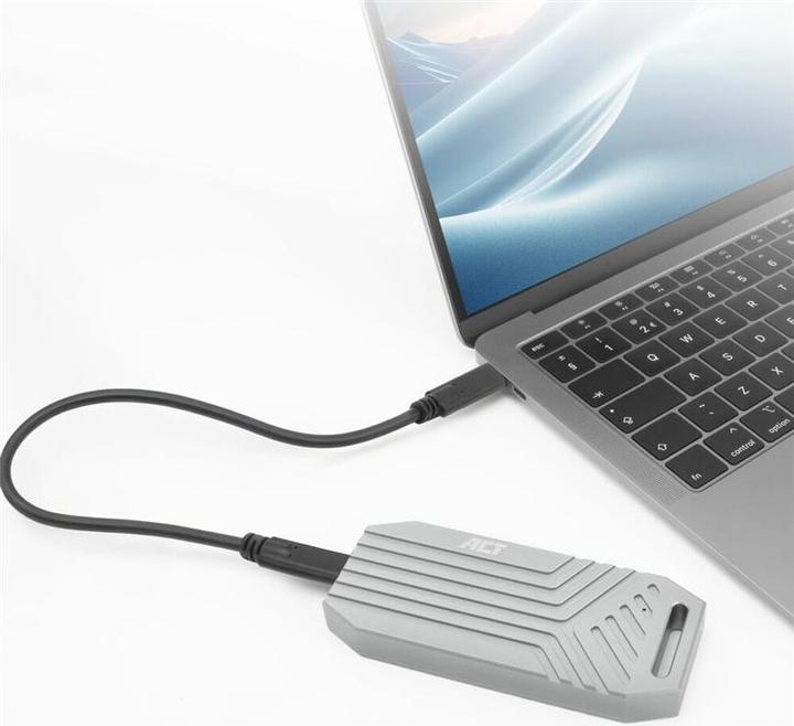 Produktbild ACT USB 40Gbps M.2 2280 NVMe / PCIe SSD Enclosure, tool-free (M.2 2280)
