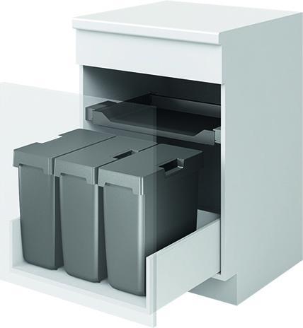 Peka Metall Abfallsystem Oeko Universal (17 l)