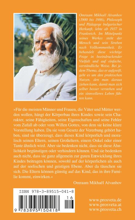 Actual product image Die Erziehung beginnt vor der Geburt (German, Omraam Mikhael Aivanhov, 2005)