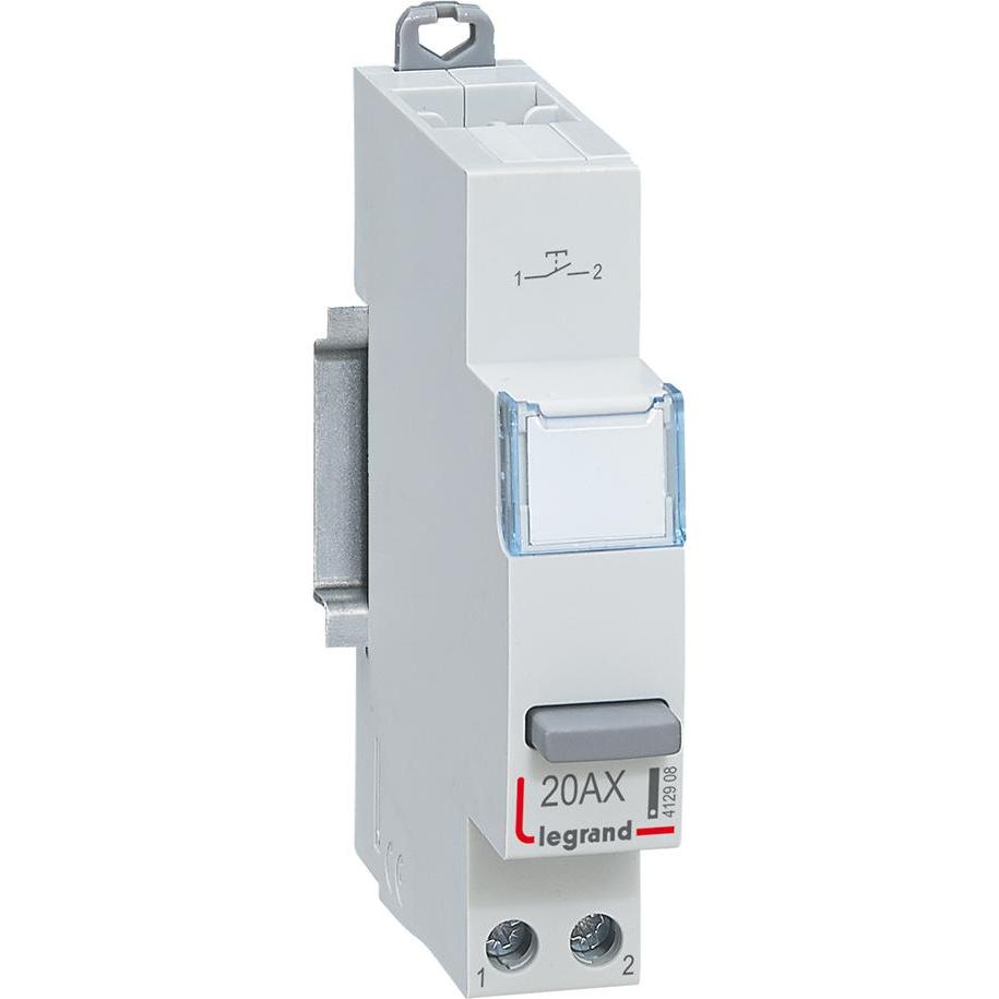 Legrand Cx3 Taster einfache Funkt. 412908 Lexic 412908, Taster + Schalter, Grau