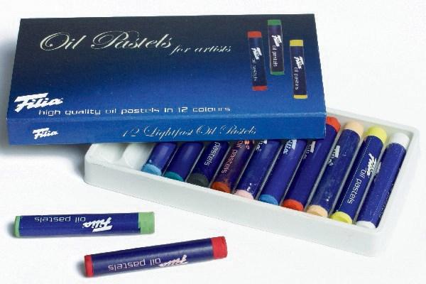 Image du produit FILA Pastels à l'huile filia Boîte de 12 pièces. (12x)