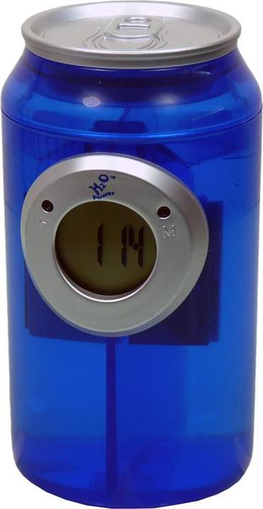 Actual product image Powerplus Solar Water Powered LCD Clock