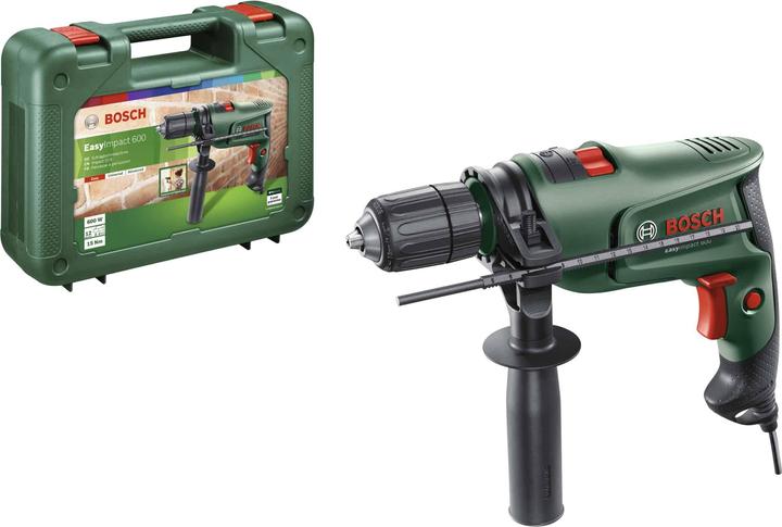 Actual product image Bosch Home & Garden EasyImpact 600 impact drill with carrying case (Electrical connection)