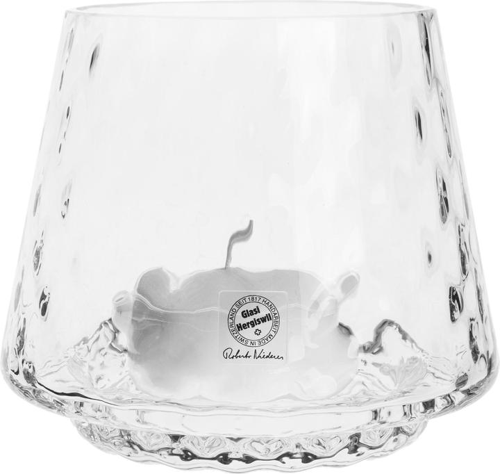 Glasi Hergiswil Windlicht Brillante 13 cm, Transparent (1 x)