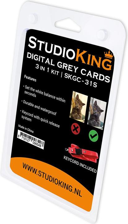 Produktbild Studioking Digitale Graukarte SKGC-31S (Kunststoff)