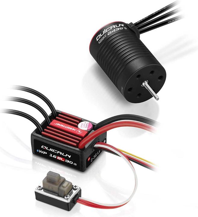 Produktbild Hobbywing Combo WP16BL30 G2 mit 2435SL-4500kV-G2