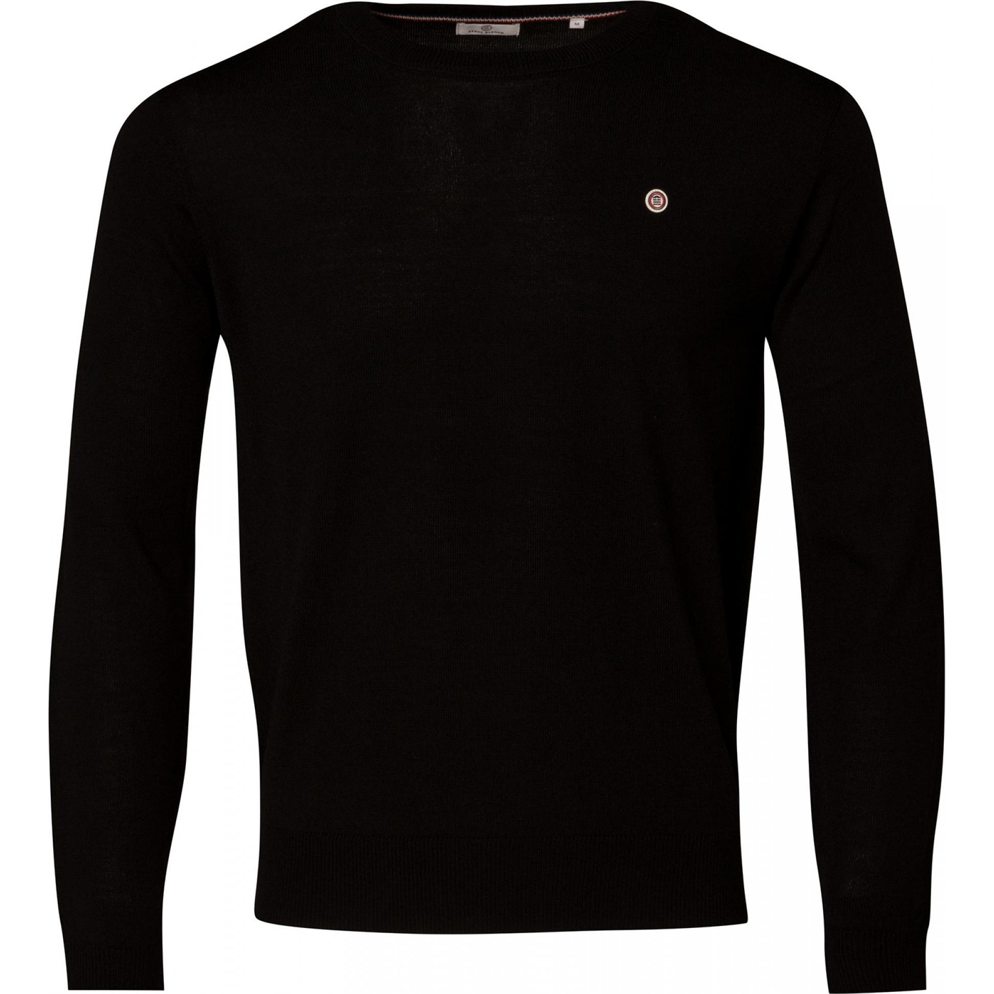 Serge Blanco, Herren, Pullover, L, Schwarz, (XL)