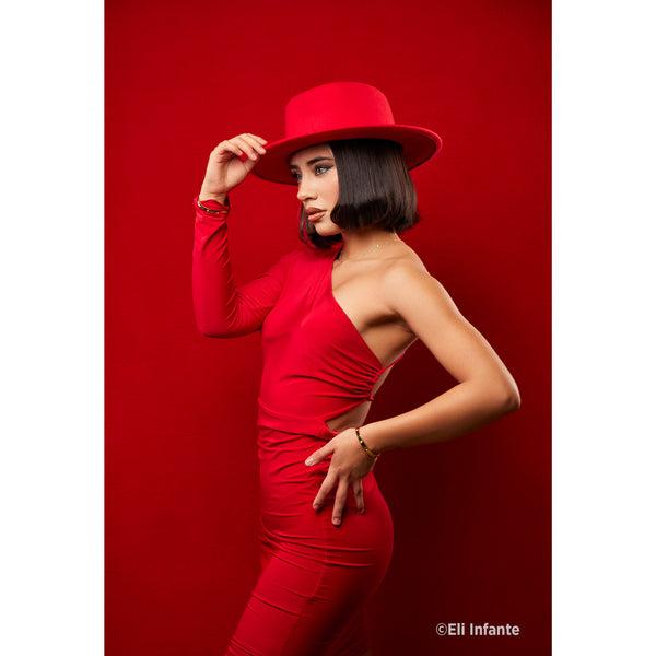 Produktbild Westcott Wrinkle Resistant Backdrop Scarlet Red (9' x 20') (274.30 cm)