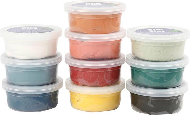 Actual product image Creativ Company Silk clay, pastel clay, 10dlg.