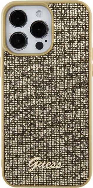 Produktbild Guess GUHCP15XPMSDGSD iPhone 15 Pro Max 6.7" złoty/gold hardcase Disco Metal Script (Apple iPhone 15 Pro Max)