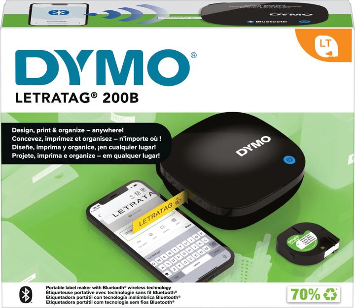 Produktbild Dymo LetraTag LT-200 B