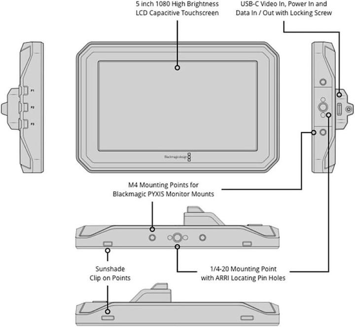 Produktbild Blackmagic PYXIS Monitor EVF Kit (5")