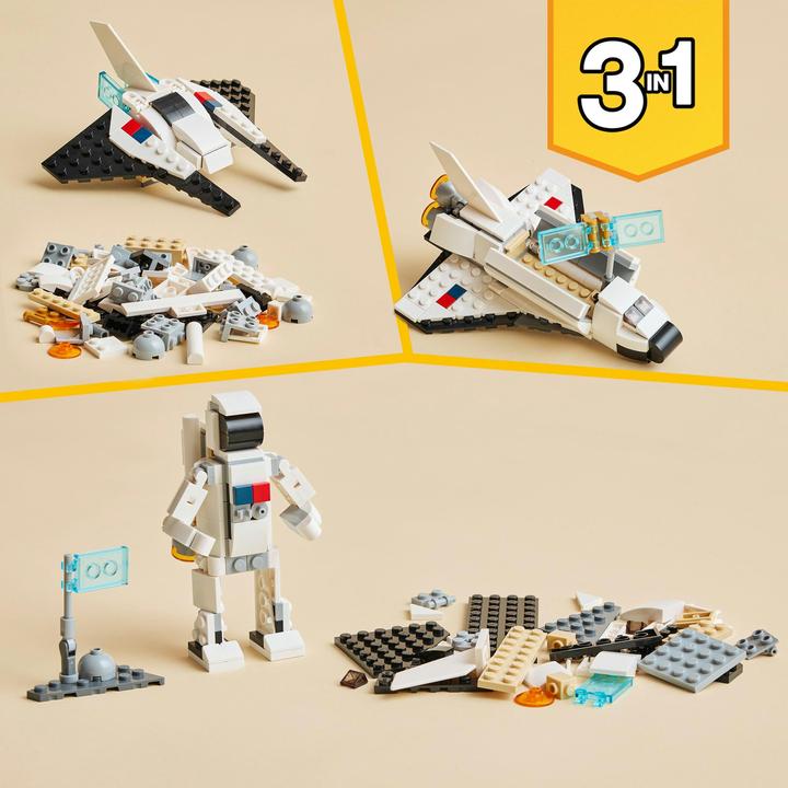 Actual product image LEGO 31134 Space Shuttle (31134, LEGO Creator 3-in-1)
