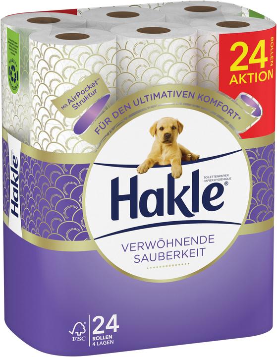 Hakle Verwöhnende Sauberkeit (24 Stk.)
