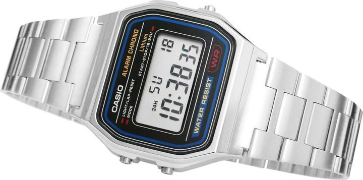 Actual product image Casio Retro Vintage - A158WA-1D (Digital watch, 34 mm)
