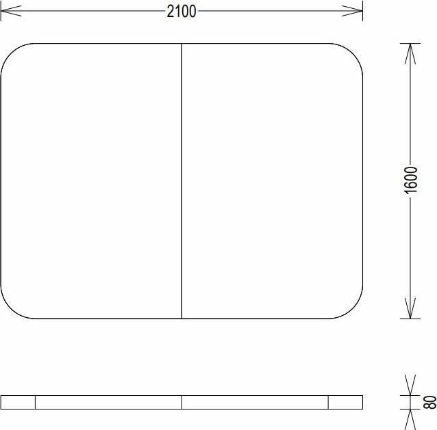 Produktbild PureHaven Thermoabdeckung 210x160 cm verschliessbar mit Schnallen windsicher perfektes Ablaufsystem f