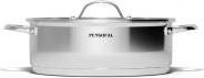 Image du produit Pensofal 1610 Pan With Glass Lid - New Era 28cm (28 cm, Ensemble de casseroles et de poêles de cuisson, Acier inoxydable)