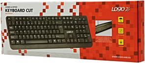 Image du produit Logo type cut US keyboard, black US (Cut US) (US, Filaire)