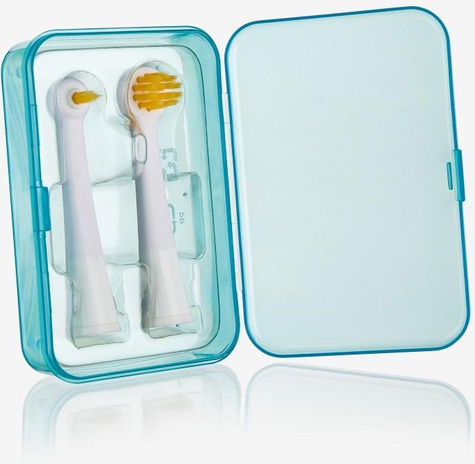 Produktbild Edel + White Bacterio Target&Focus Sonic Ersatzbürstenköpfe (2 x)