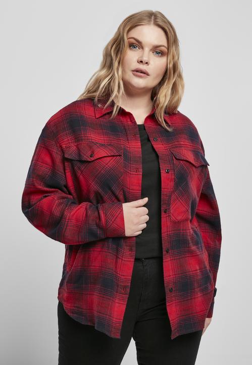 Produktbild Urban Classics Ladies Check Overshirt (4XL)