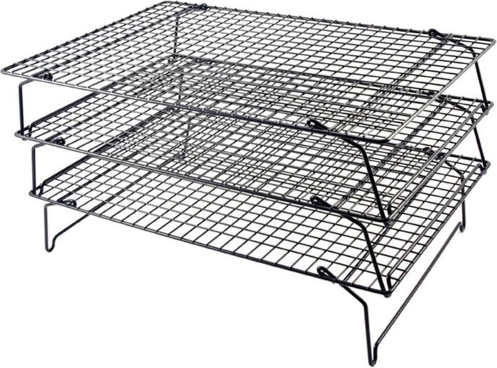 Actual product image Tala 3 stufiges Kuchenauskühlgitter (26 x 41 cm)