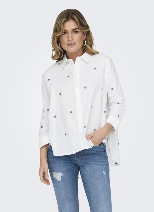 Produktbild Only Box Fit Hemdkragen Lange Ärmelbündchen Hemd Hemd (S)