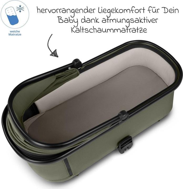 Actual product image ABC Design S Three incl. carrycot (0 Months - 4 years)