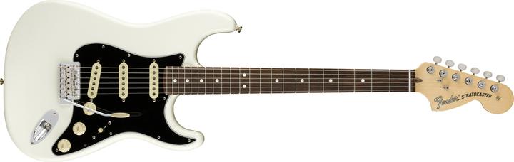 Produktbild Fender American Performer Stratocaster Arctic White RW met tas