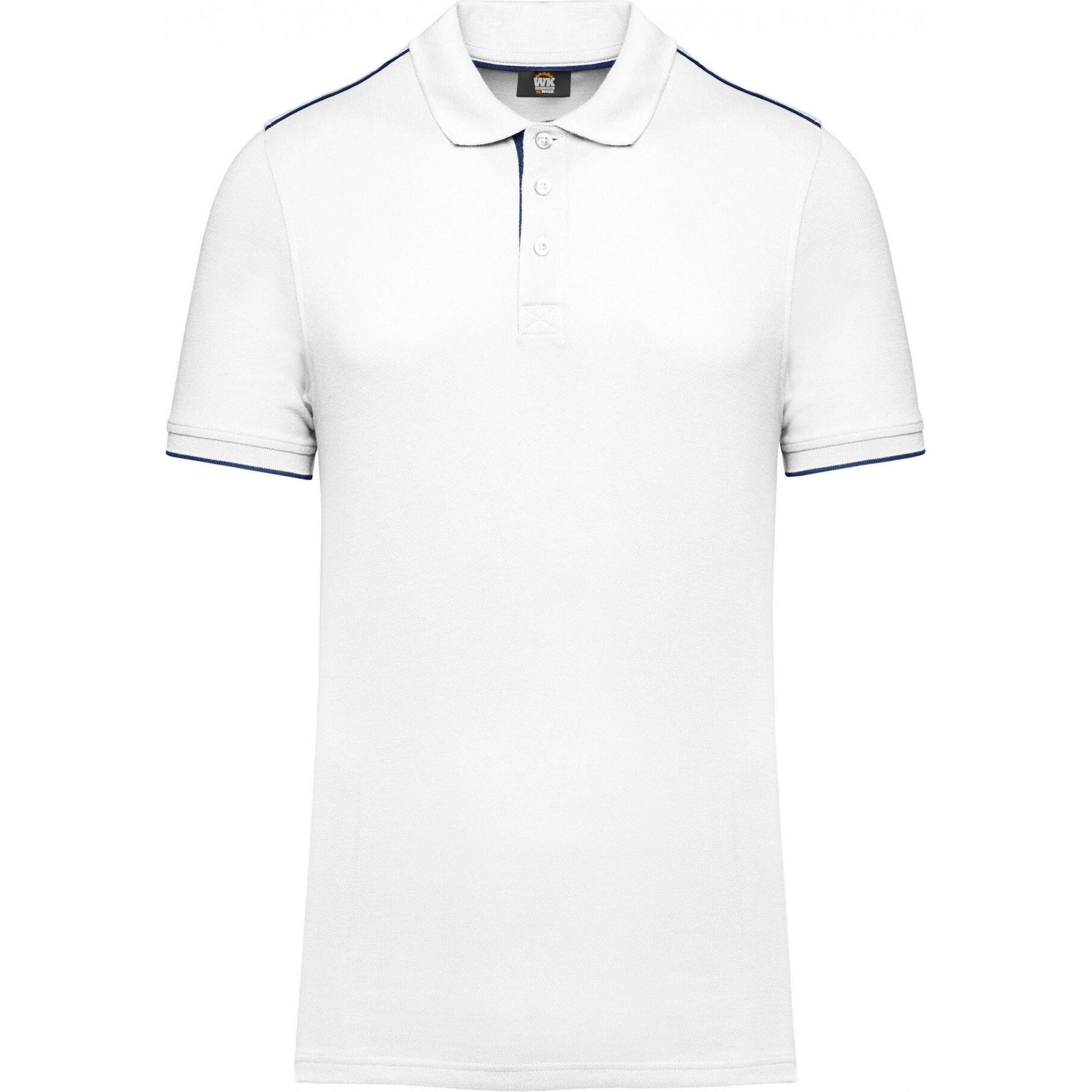 Kariban, Herren, Shirt, DayToDay, Blau, Weiss, (L)
