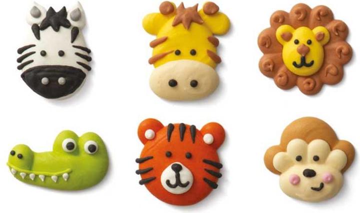 Produktbild Decora Dschungeltiere (6 x)