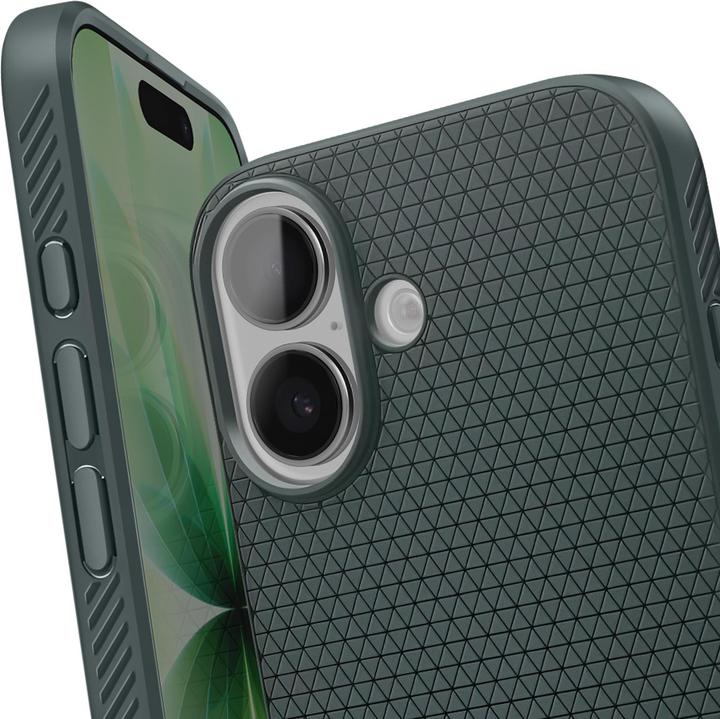 Actual product image Spigen - Liquid Air - iPhone 17 - Abyss Green (Apple iPhone 17)