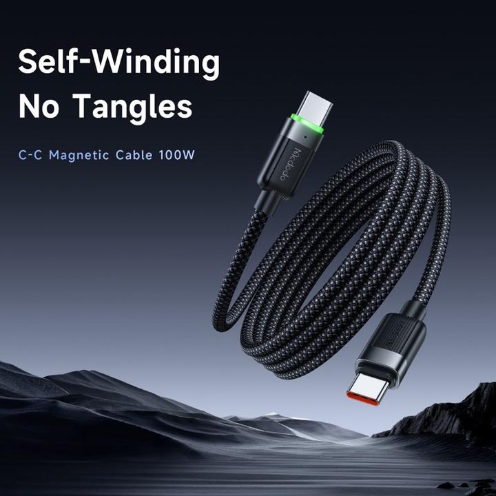 Produktbild Mcdodo CCA-2000 USB-C to USB-C cable, 60W, self-winding, 1.2m (1.20 m, 60 W)