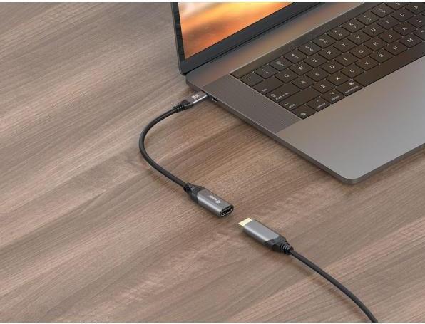 Immagine prodotto equip Adattatore USB-C -> HDMI 2.1 8K60Hz 0.15m gr (HDMI, 15 cm)