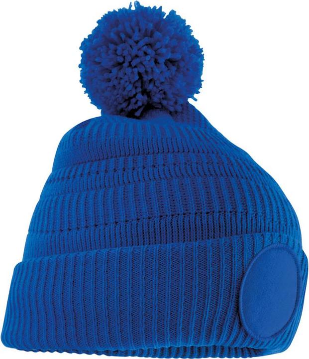 Actual product image Beechfield Fan Patch Beanie