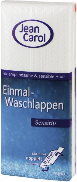 Produktbild Jean Carol 28 Einmal-Waschlapp.Sen