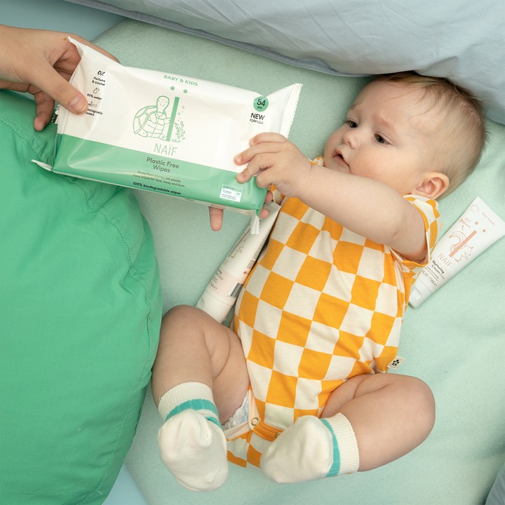 Image du produit Naïf Lingettes humides pour bébé (54 pièce(s))