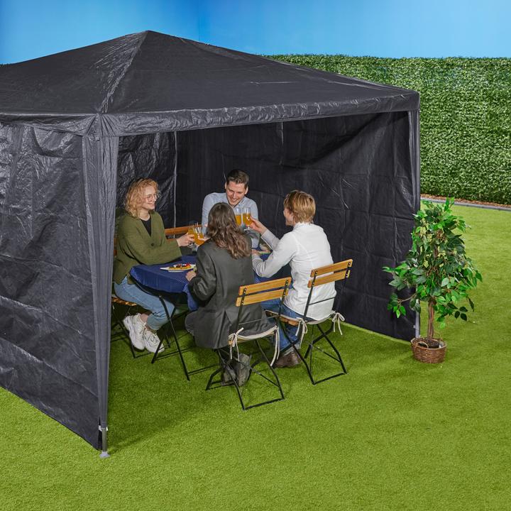 Actual product image Relaxdays 3x gazebo side parts (300 cm)