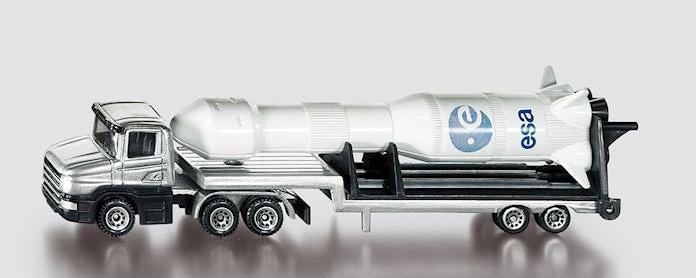 Produktbild Siku Tieflader mit Rakete