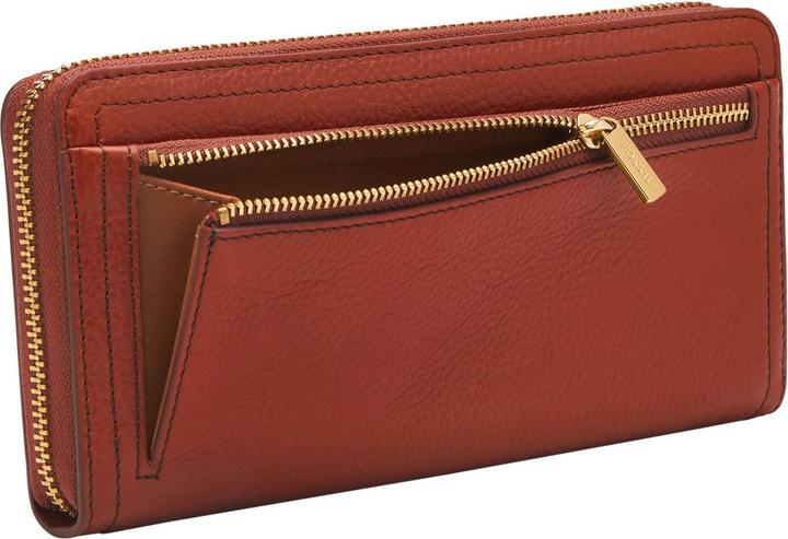 Actual product image Fossil Logan RFID Zip Around Clutch