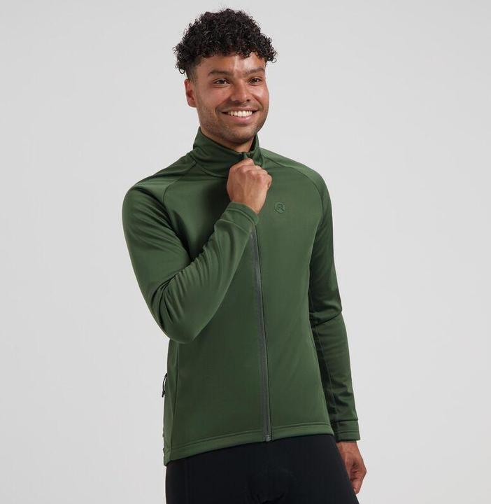 Produktbild Rogelli ESSENTIAL II winter jacket green S (S)