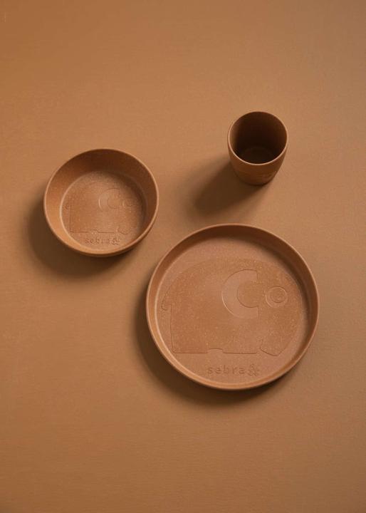 Actual product image Sebra Mums plate set