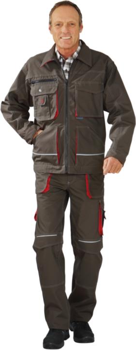 Produktbild Planam Bundjacke oliv/rot 60 62 (62)