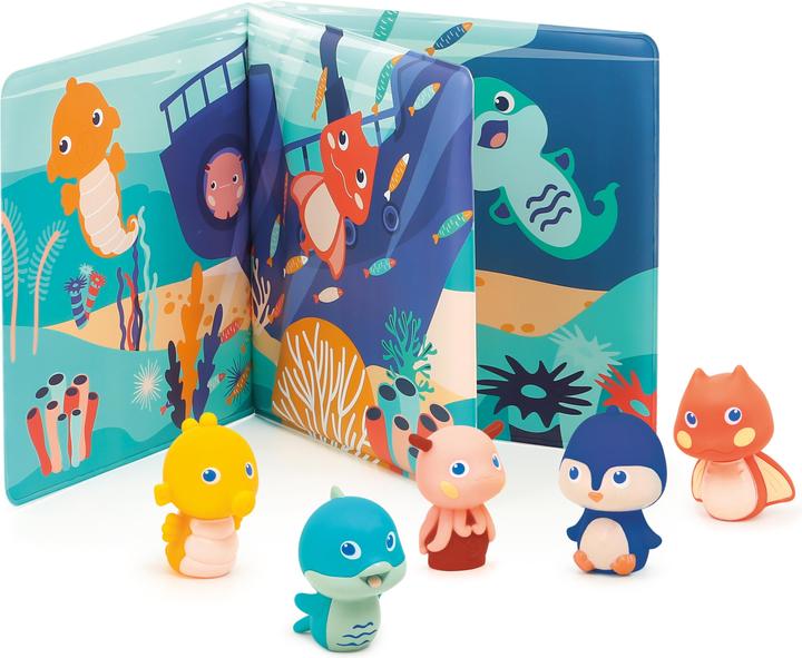 Actual product image LUDI Bath book and Finger figures - (LU40018)