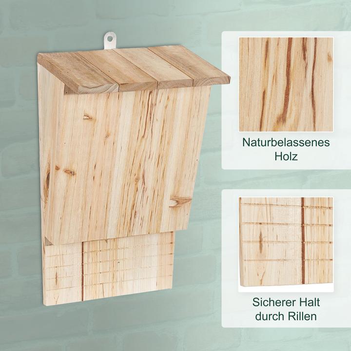 Immagine prodotto Relaxdays 4x rifugi per pipistrelli