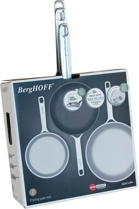 Actual product image BergHoff Pfannen-Set Helix (Stainless steel)