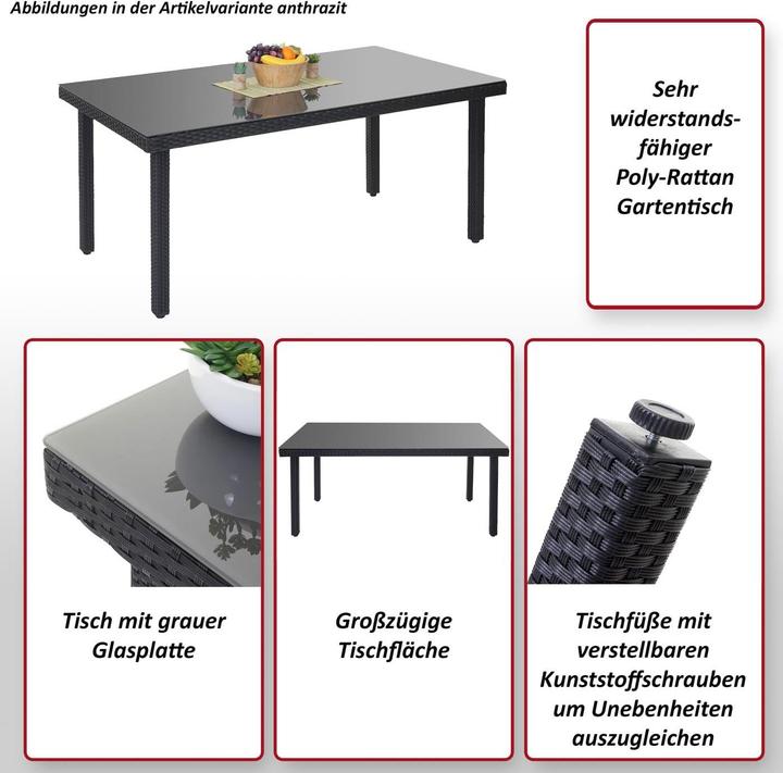 Produktbild JOHN316 Gartentisch