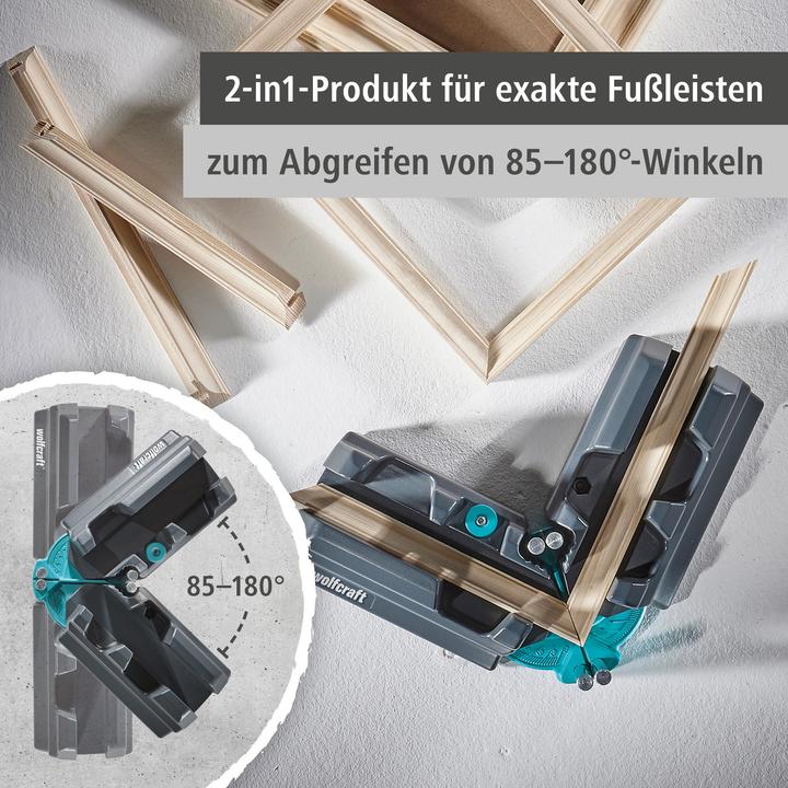 Produktbild wolfcraft 1 Schmiege u. Schneidlade h=max.100mm